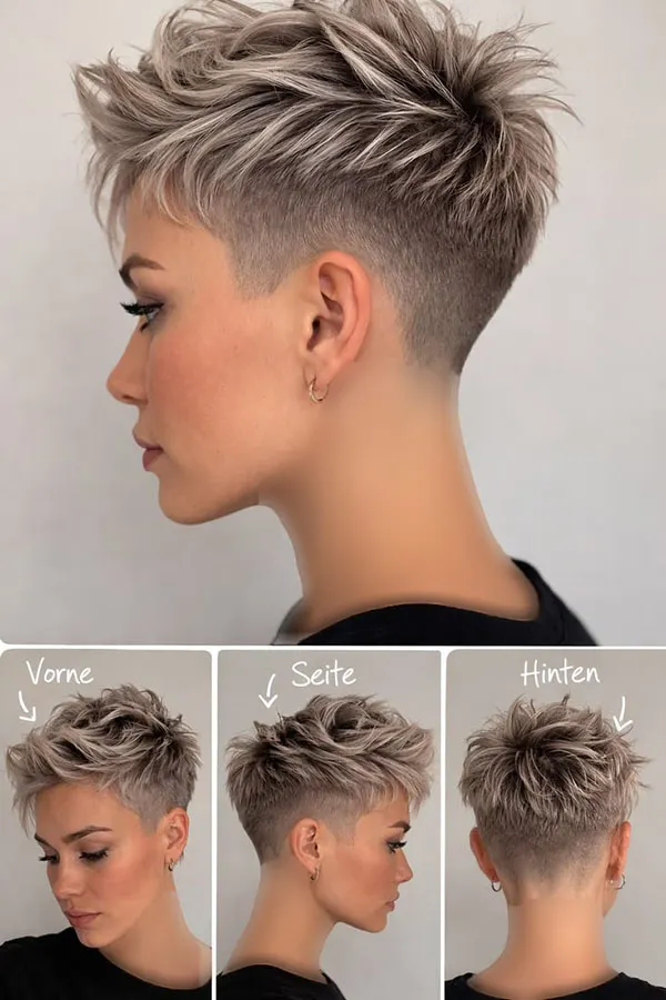 Undercut hairstyle for girls 19
