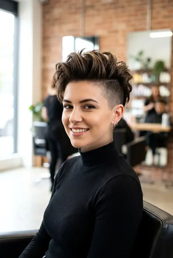 Undercut hairstyle for girls 27