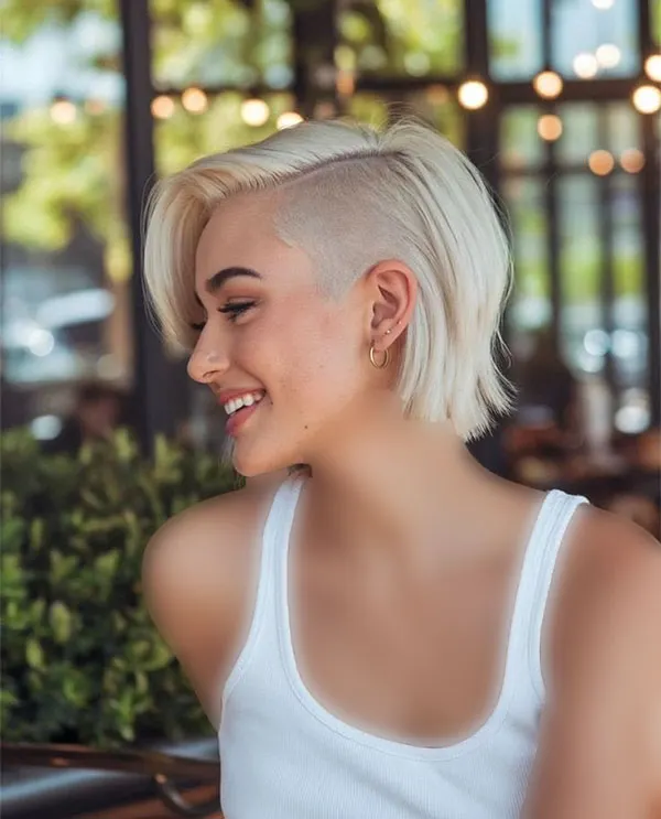 Undercut hairstyle for girls 7
