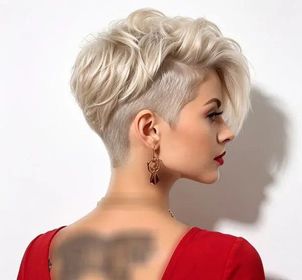 Undercut hairstyle for girls 8
