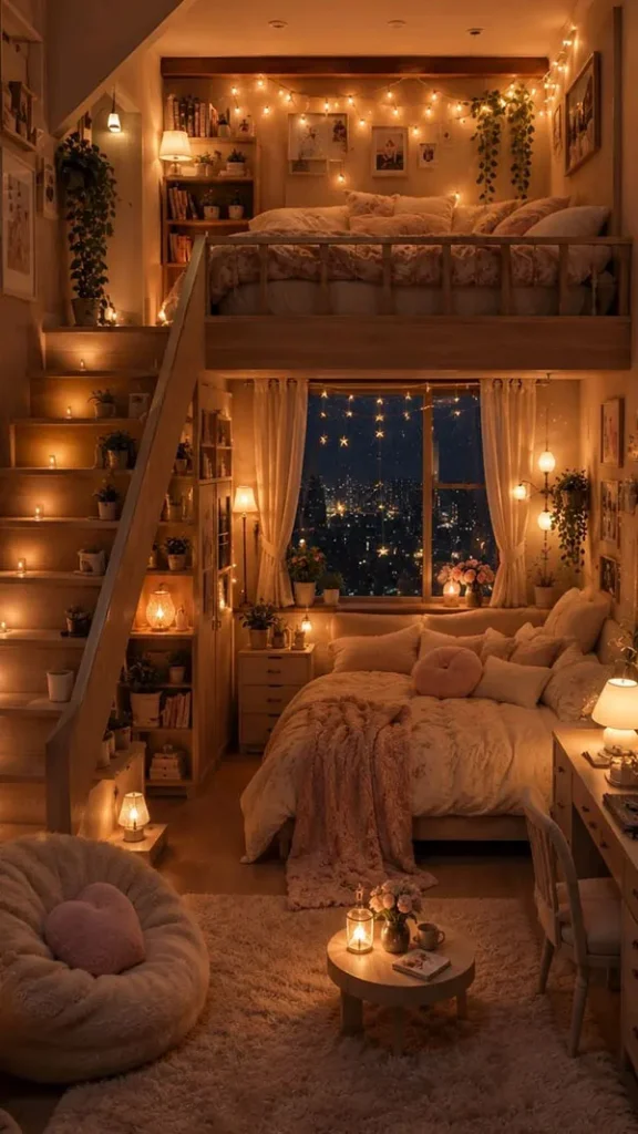 35 مدل اتاق خواب دخترانه رویایی؛ فوق العاده شیک و کیوت! 20 A dream bedroom for a girl 17