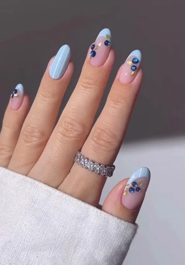Blueberry nail design 21