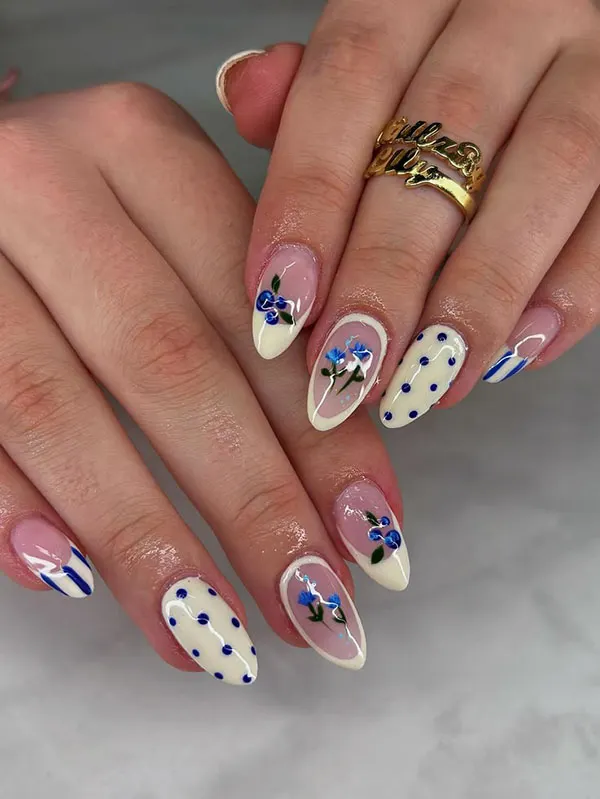 Blueberry nail design 25