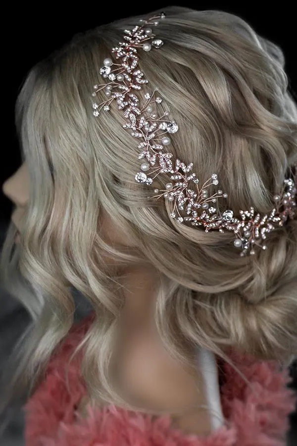 Bridal hair color 15