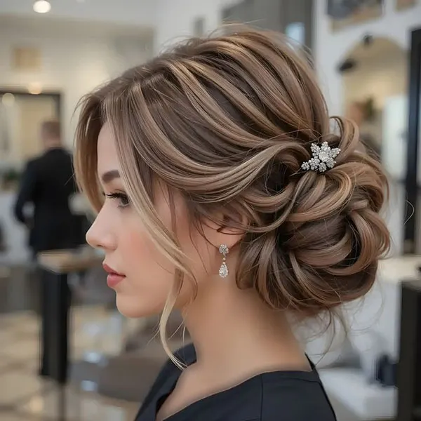 Bridal hair color 28