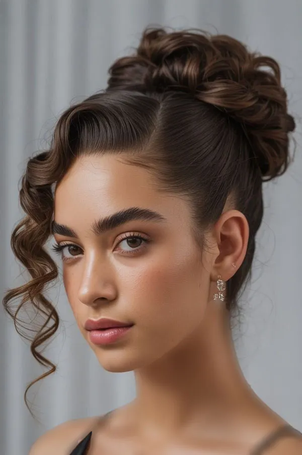 34 مدل شینیون بسته شیک مجلسی جدید؛ این بار لوکستر از همیشه! 13 Chic formal updo hairstyle 10