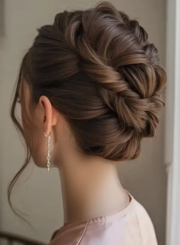 34 مدل شینیون بسته شیک مجلسی جدید؛ این بار لوکستر از همیشه! 34 Chic formal updo hairstyle 28