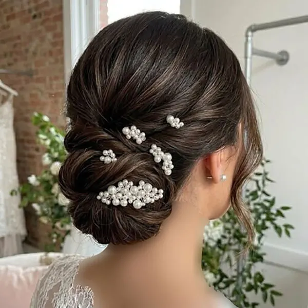 Chignon hairstyle for girls 12