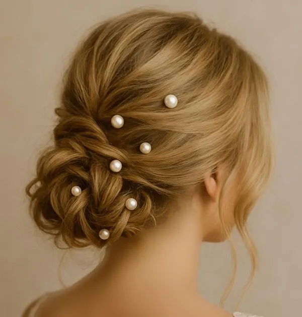 Chignon hairstyle for girls 14