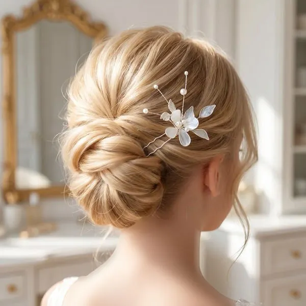 Chignon hairstyle for girls 22