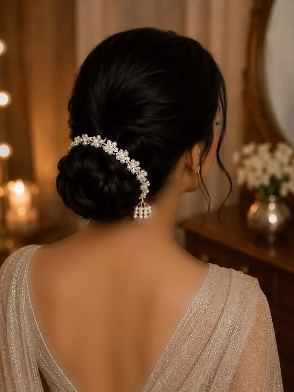 Chignon hairstyle for girls 25