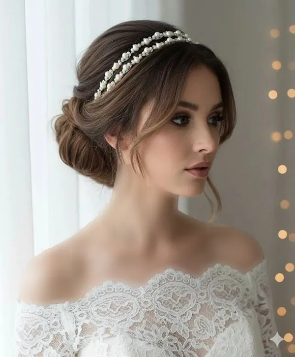 Chignon hairstyle for girls 8