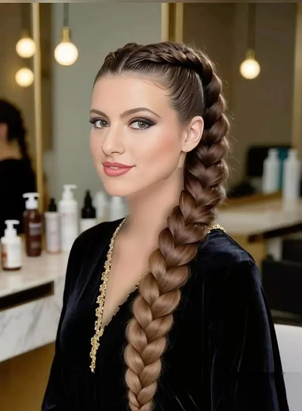 32 مدل بافت مکزیکی درشت؛ مدل مویی که صورت را جذابتر نشان میدهد! 15 Chunky Mexican style weave 10