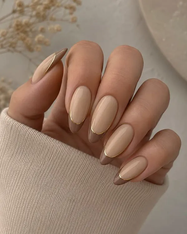 Cream nail model 13