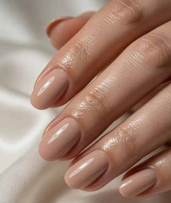 Cream nail model 15