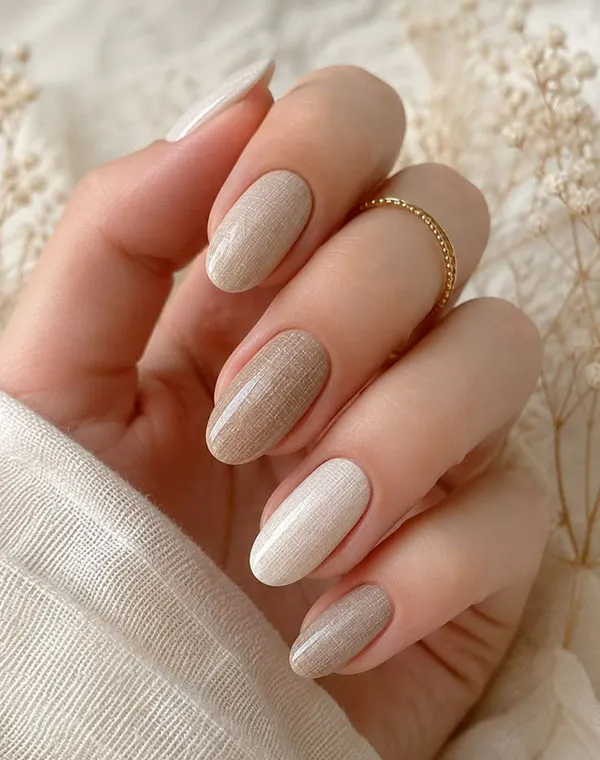 Cream nail model 5