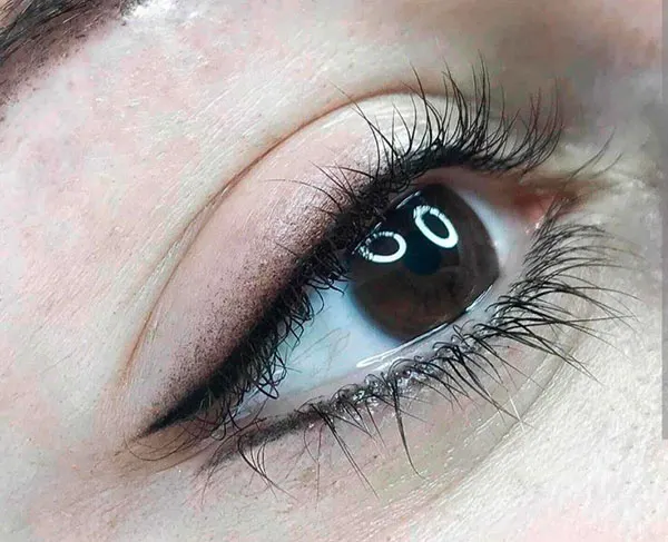 31 ایده خط چشم گربه ای نازک دخترانه؛ ترندی که چشمها را کشیدهتر و جذابتر نشان میدهد! 10 Cute thin cat eye eyeliner 7