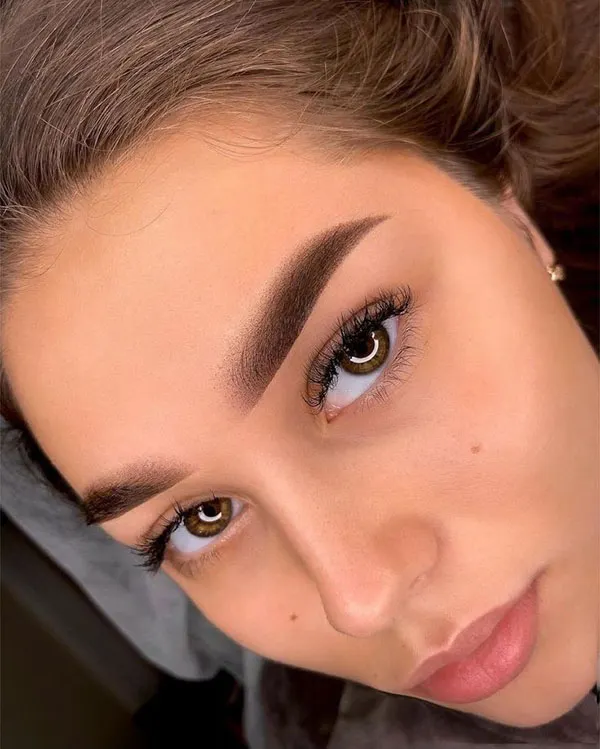 مدل شیدینگ ابرو 1405؛ مزایا، معایب، ماندگاری و تفاوت با میکروبلیدینگ! 25 Eyebrow shading 22
