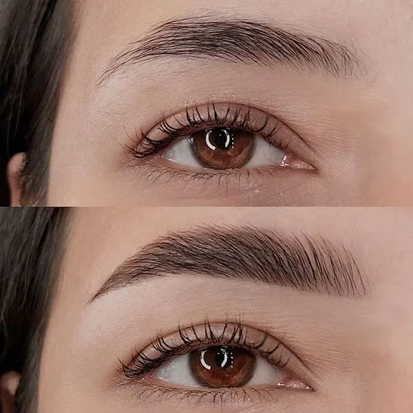 مدل شیدینگ ابرو 1405؛ مزایا، معایب، ماندگاری و تفاوت با میکروبلیدینگ! 33 Eyebrow shading 30