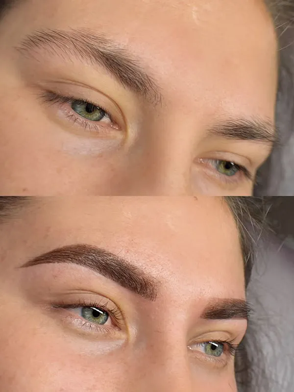 مدل شیدینگ ابرو 1405؛ مزایا، معایب، ماندگاری و تفاوت با میکروبلیدینگ! 12 Eyebrow shading 9