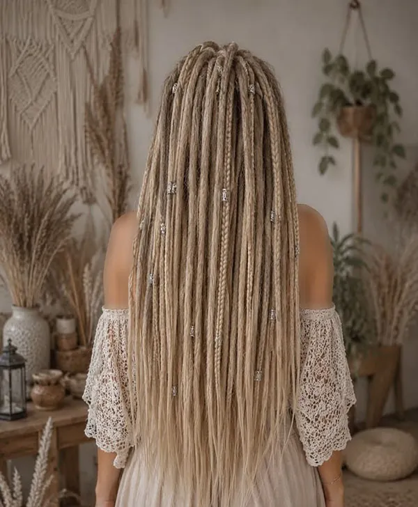 Fine hair texture 10