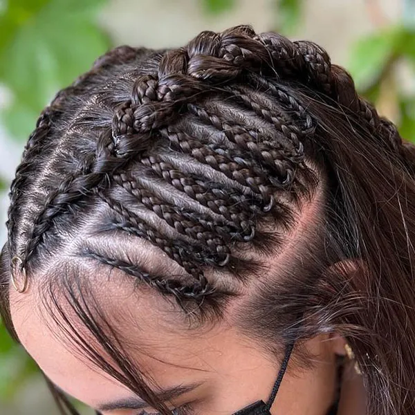 Fine hair texture 11