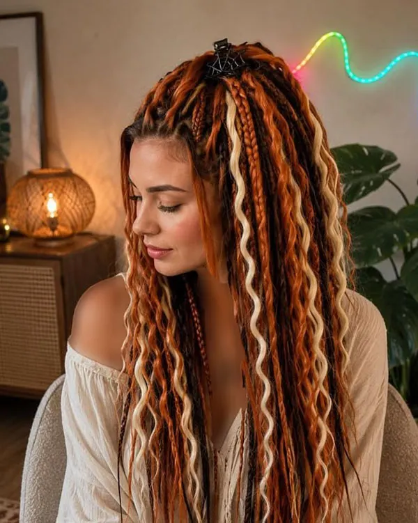 Fine hair texture 12