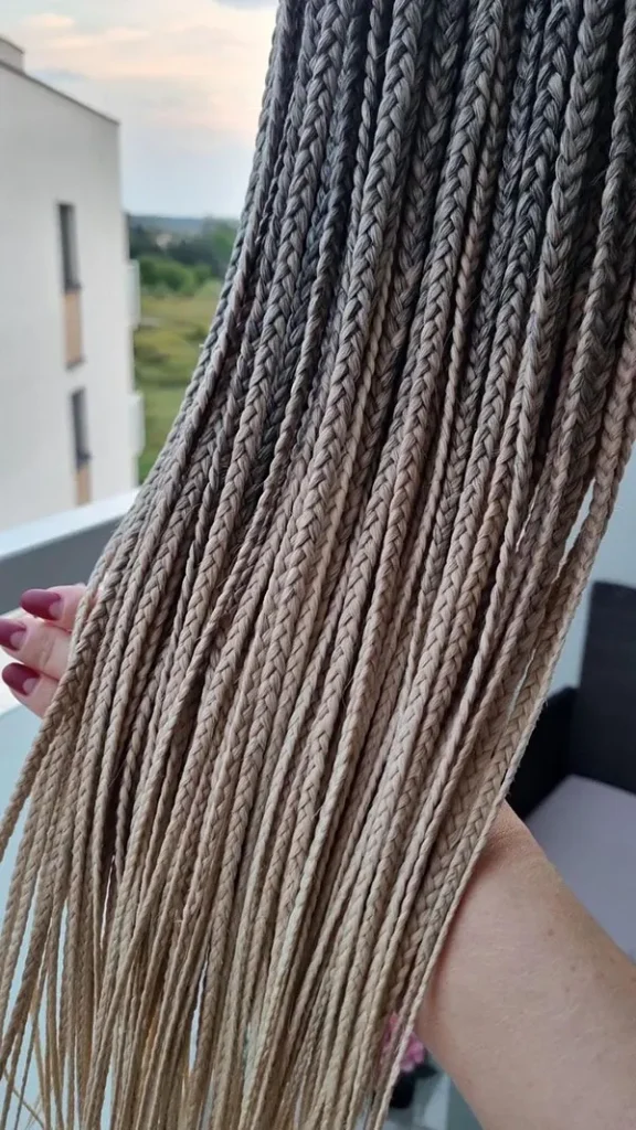 Fine hair texture 14