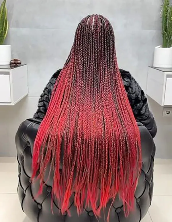 Fine hair texture 16