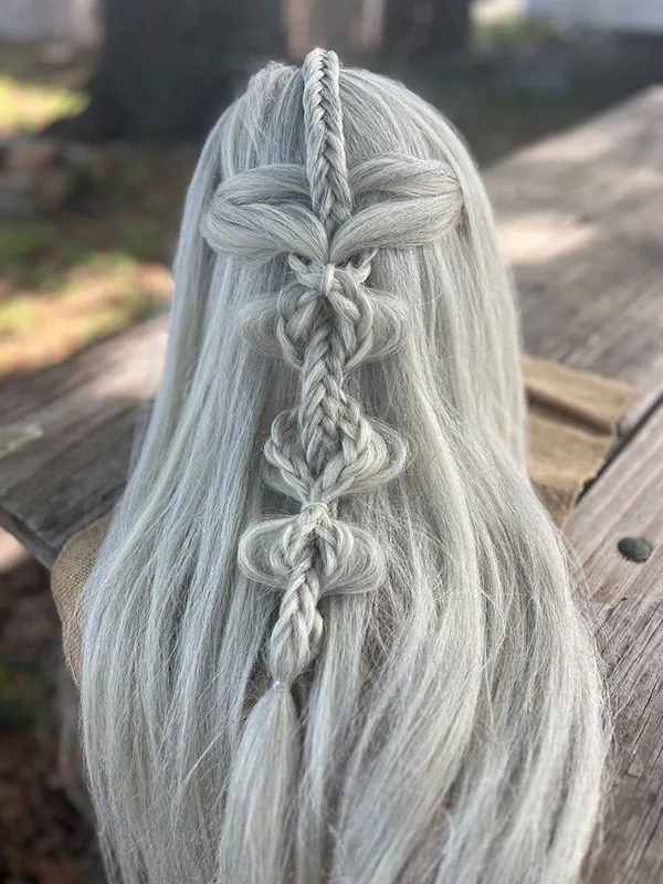 Fine hair texture 2