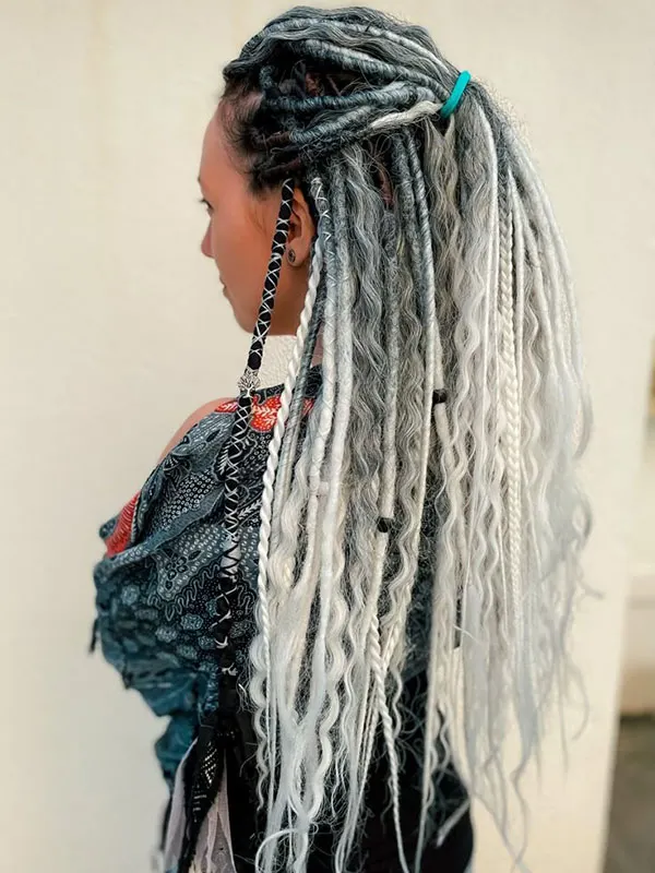 Fine hair texture 25