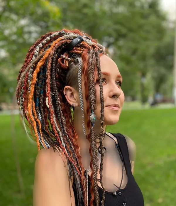Fine hair texture 29