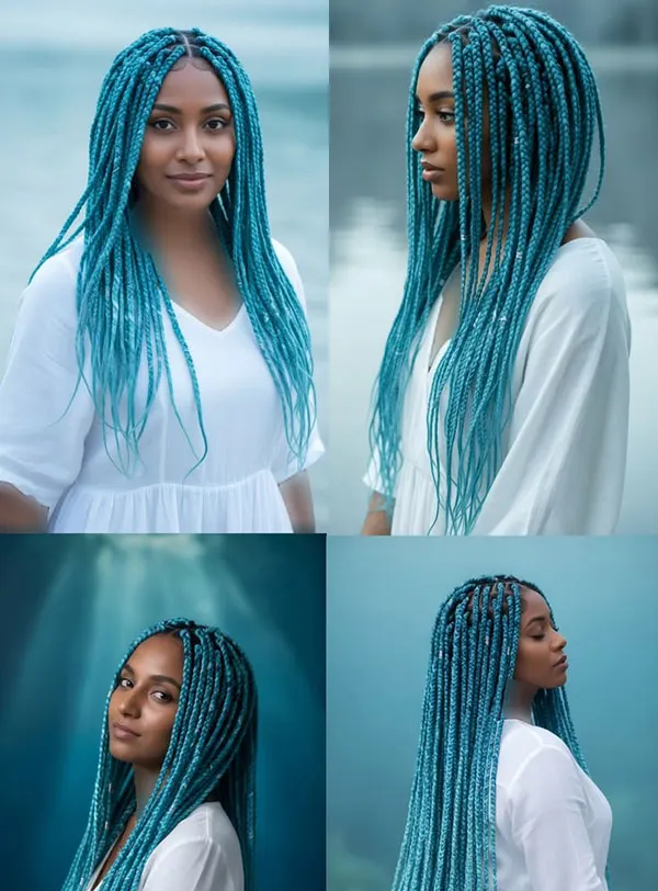 Fine hair texture 7