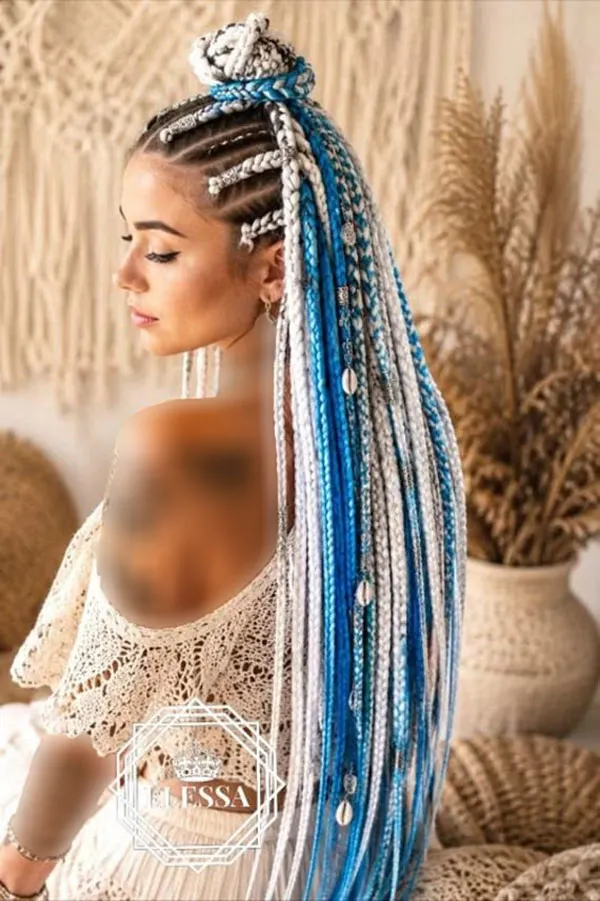 Fine hair texture 8