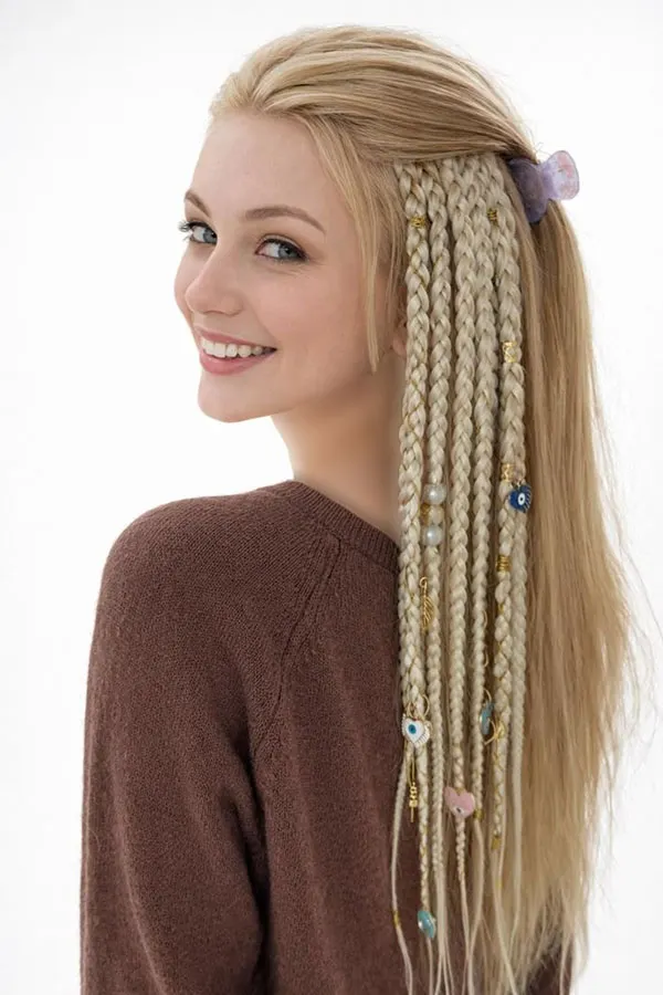 Fine hair texture 9