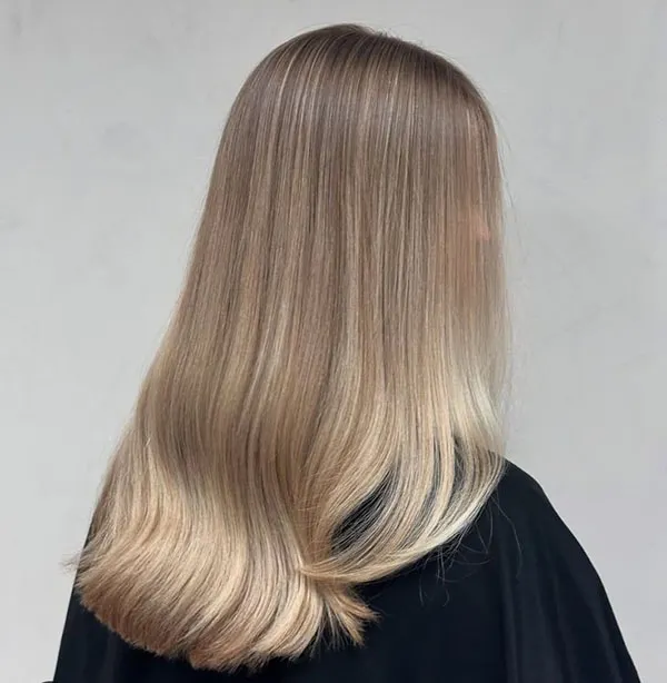 30 مدل رنگ مو کنفی؛ انتخابی جدید برای دخترای امروزی! 15 Flaxen hair color 11