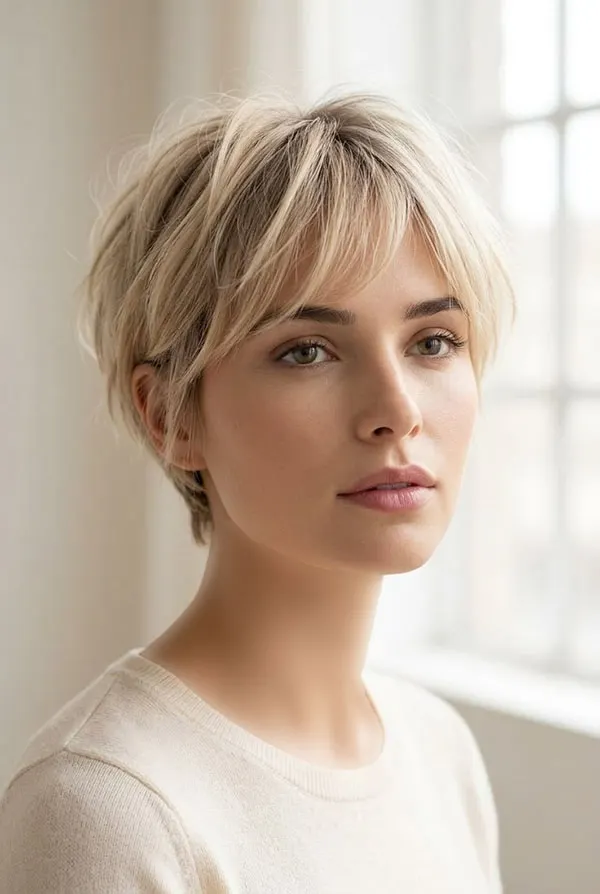 30 مدل رنگ مو کنفی؛ انتخابی جدید برای دخترای امروزی! 18 Flaxen hair color 14