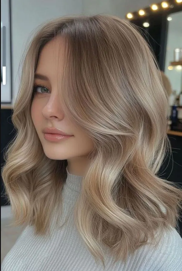 30 مدل رنگ مو کنفی؛ انتخابی جدید برای دخترای امروزی! 23 Flaxen hair color 21