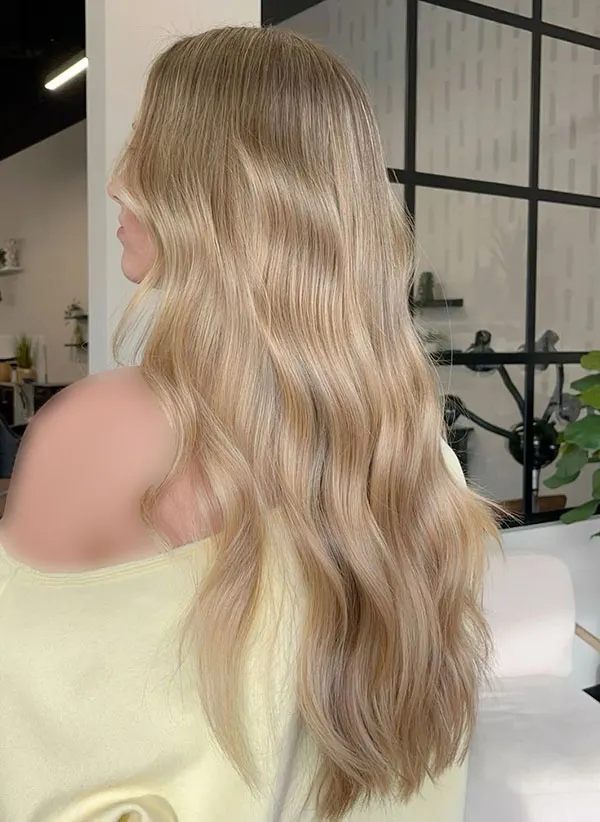 30 مدل رنگ مو کنفی؛ انتخابی جدید برای دخترای امروزی! 32 Flaxen hair color 28