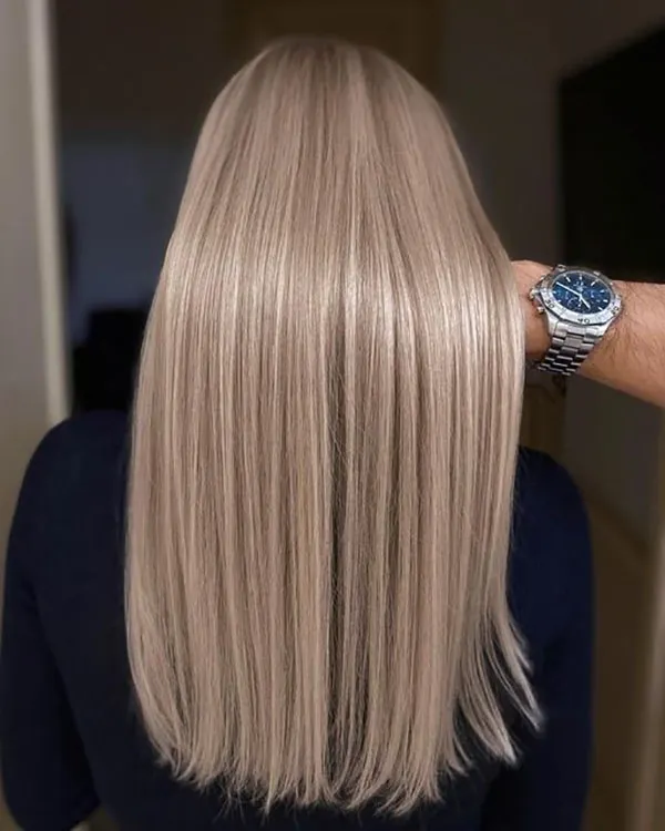 30 مدل رنگ مو کنفی؛ انتخابی جدید برای دخترای امروزی! 8 Flaxen hair color 4