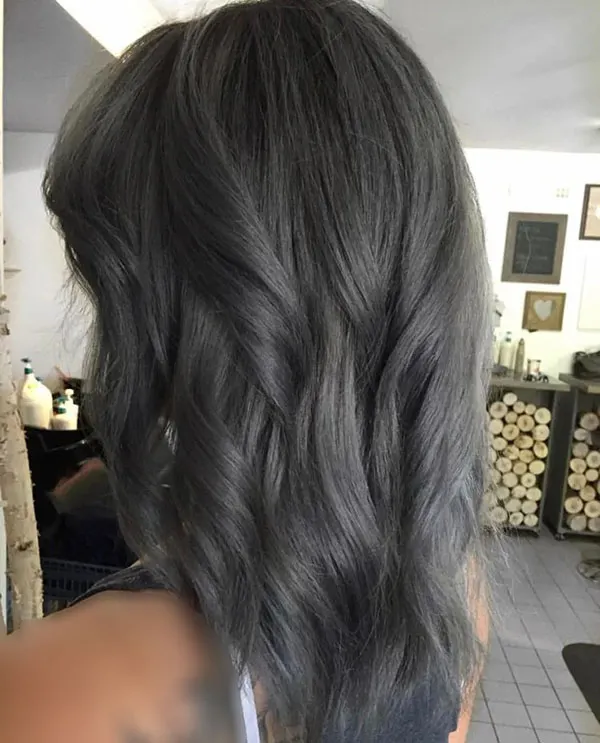 Grey hair color 2