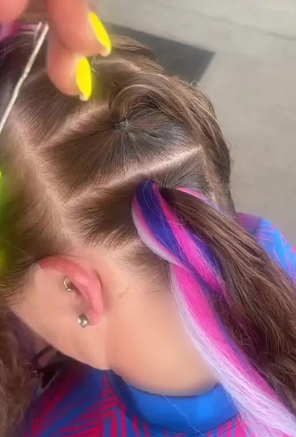 Hair Braiding Tutorial Using Hair Extensions 3