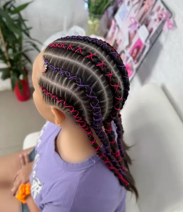 Hair Braiding Tutorial Using Hair Extensions 4
