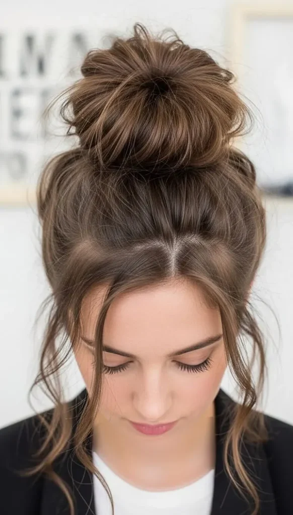 How to Style a Bun Hairstyle 15