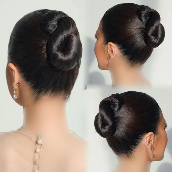 How to Style a Bun Hairstyle 5