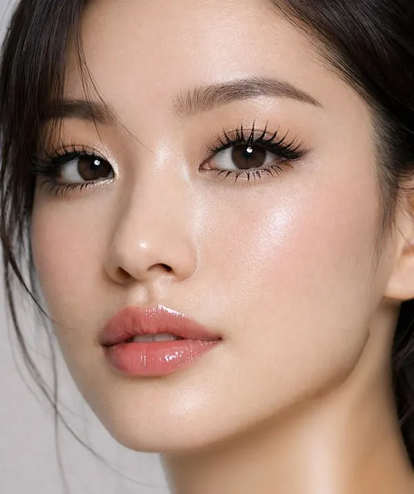 Korean style makeup look 9