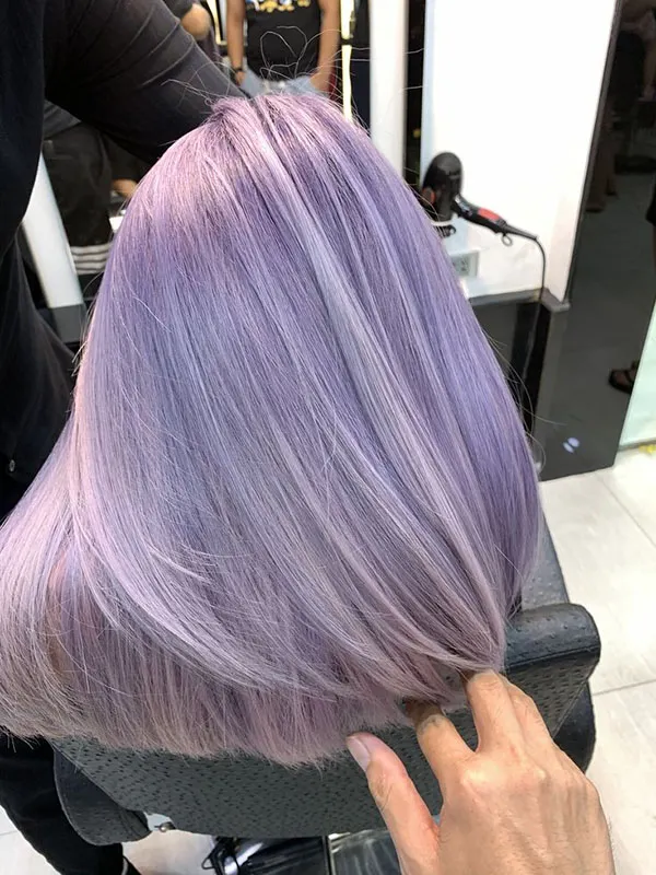 33 مدل رنگ موی یاسی؛ خاصترین ترندی که امسال همه امتحان میکنند! 18 Lilac hair color 15