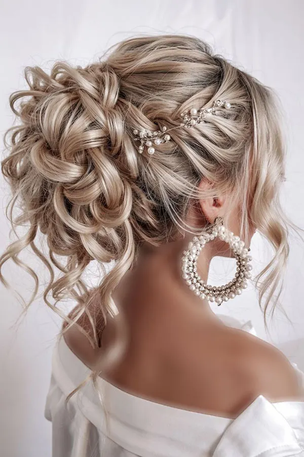 Long hair updo style 11