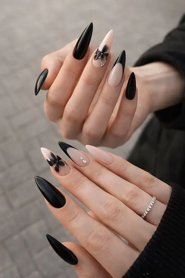 35 طرح ناخن بلند که امسال همه عاشقشان شدهاند! 24 Long nail design 18