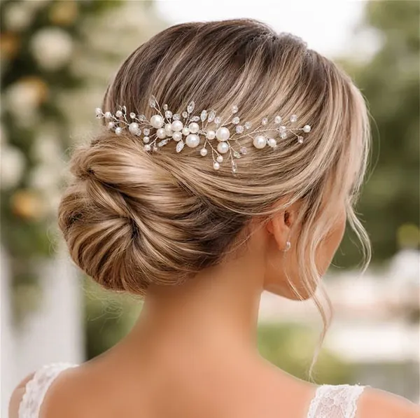 Low bridal updo 15